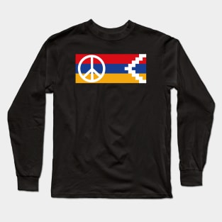 Artsakh Policy Peace & Freedom Long Sleeve T-Shirt